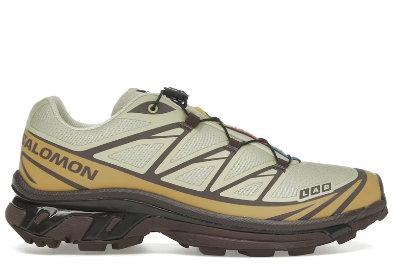 Salomon XT-6 Dusty Yellow French Roast | StockX