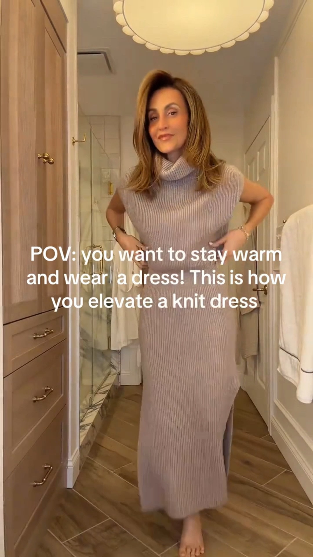 How to elevate a knit dress for winter 💫 comment SHOP and I’ll send you all the outfit deets + links! 

Knit dress, wool coat, cashmere sweater, date night outfit, chic winter outfit 

#LTKSeasonal #LTKootd #LTKgrwm