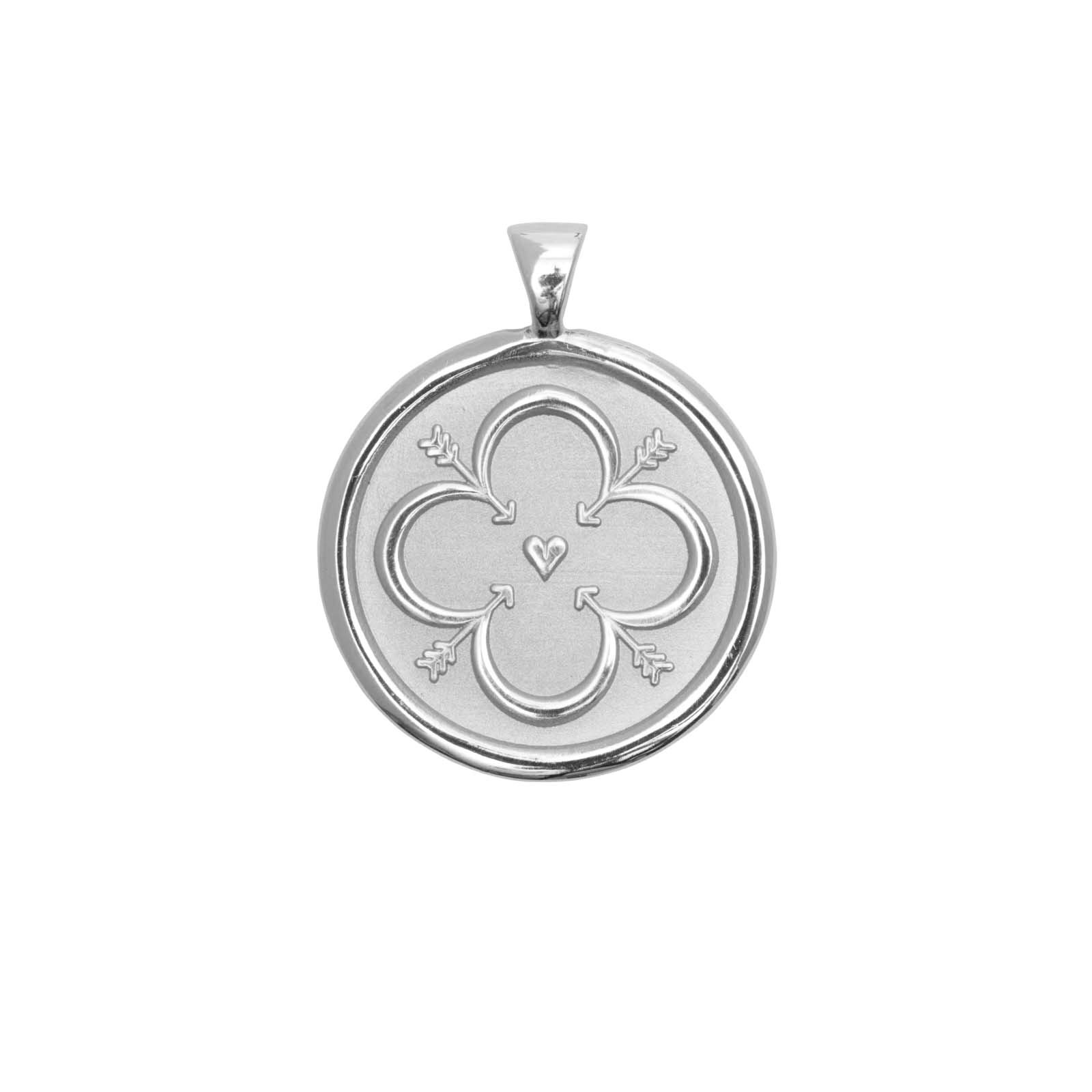 LOVE JW Original Pendant Coin in Silver SALE | Jane Win
