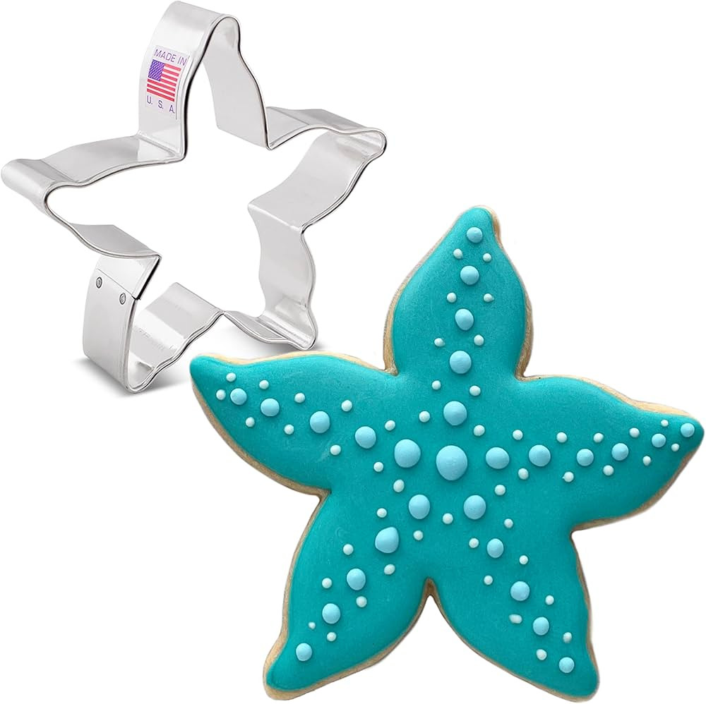 Starfish Cookie Cutter 3.75" Made in USA by Ann Clark | Amazon (US)