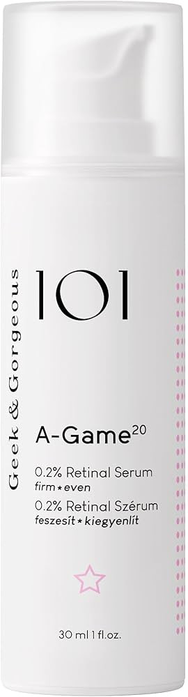 Geek&Gorgeous 101 A-Game - 20 0.2% Retinal Serum | Amazon (UK)