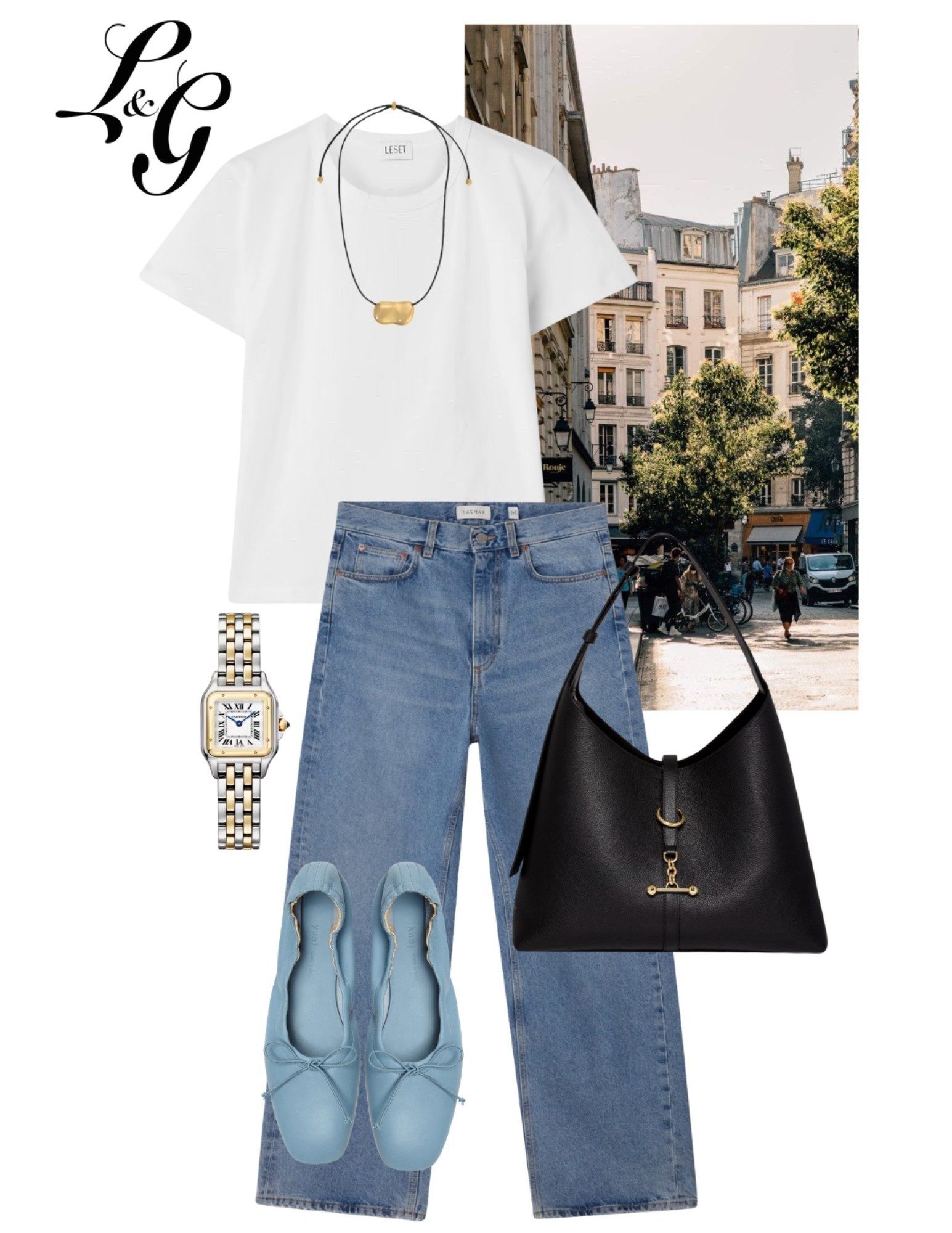 Summer outfit, white tee, denim, ballet flats, tote bag

#LTKSeasonal #LTKStyleTip #LTKFindsUnder100