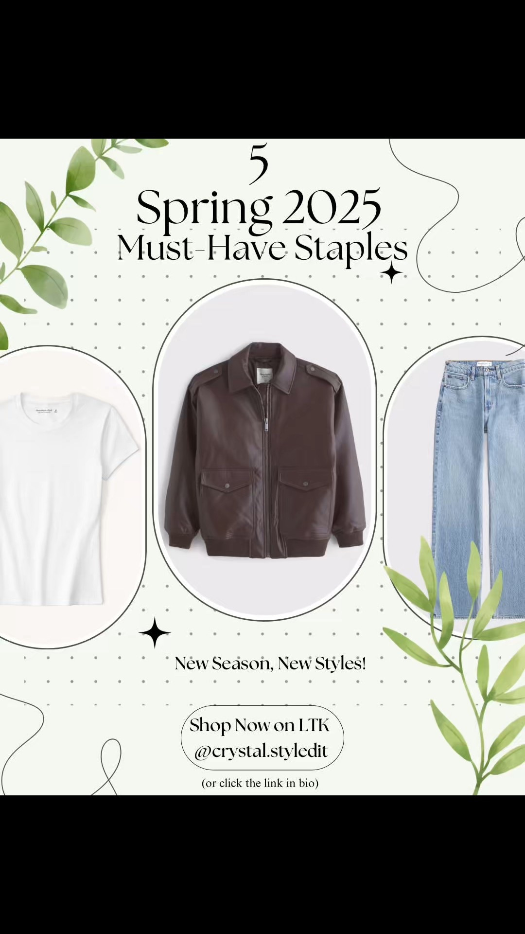 Spring 2025 is all about effortless style. 🩷✨

These 5 wardrobe staples will be your go to all season long. Versatile, chic, timeless. 

#LTKStyleTip #LTKWatchNow #LTKSeasonal