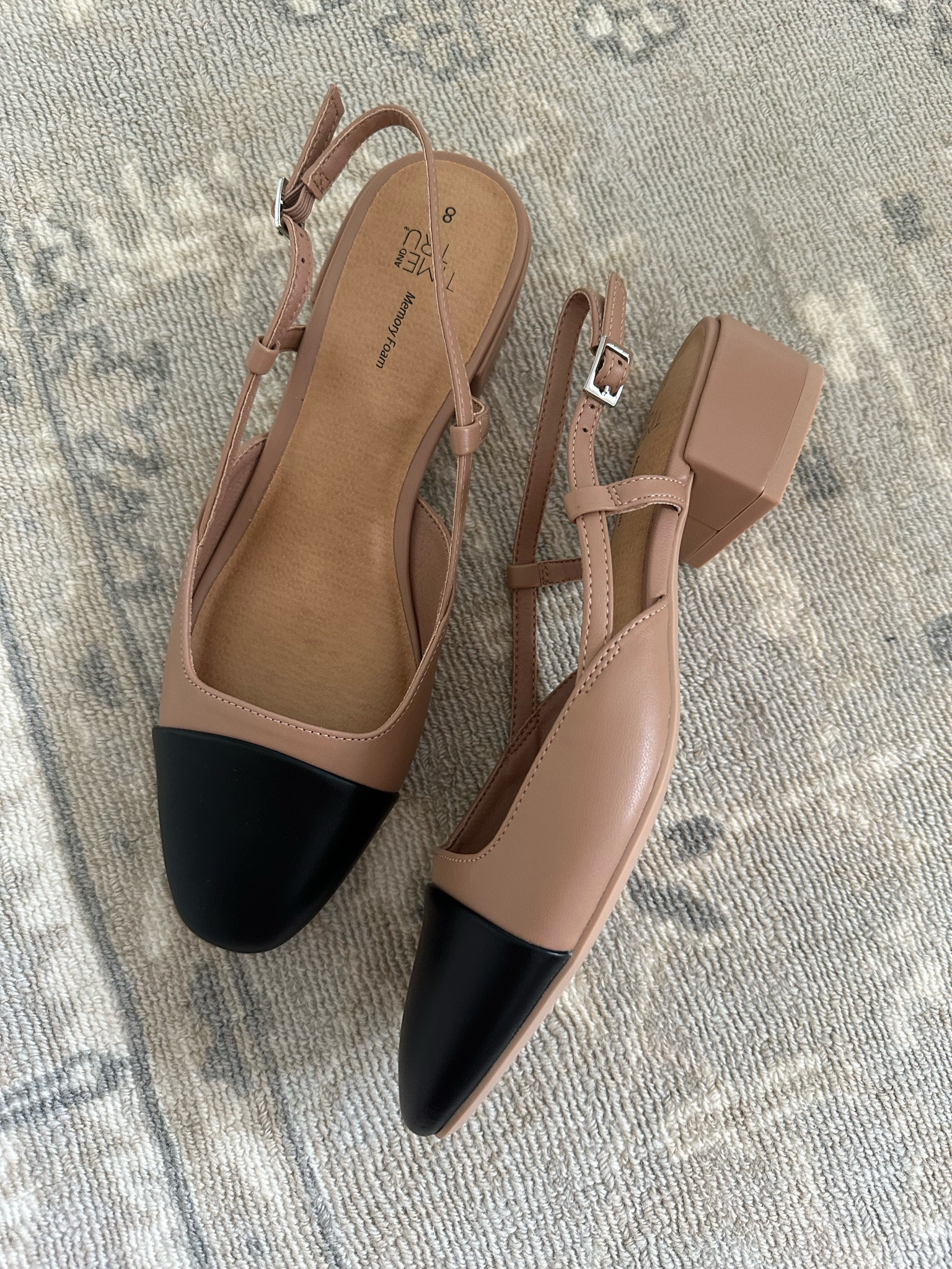 Found the cutest affordable shoes at Walmart! These are very comfortable and have a wider toe box than other styles like this I’ve tried. Only comes in whole sizes if between size down. 

Work shoes // work flats // look for less // fall shoes @walmart #walmartpartner #walmartfashion 

#LTKFindsUnder50 #LTKShoeCrush #LTKBacktoSchool