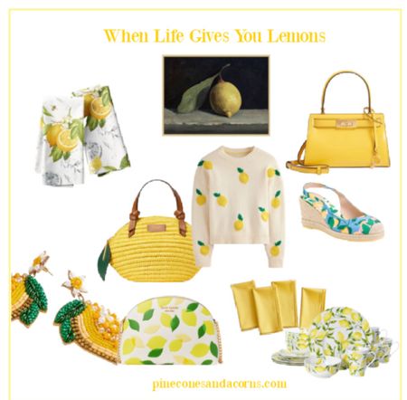 When life gives you lemons add them to your wardrobe and decor!

#LTKSeasonal #LTKSpringSale #LTKhome