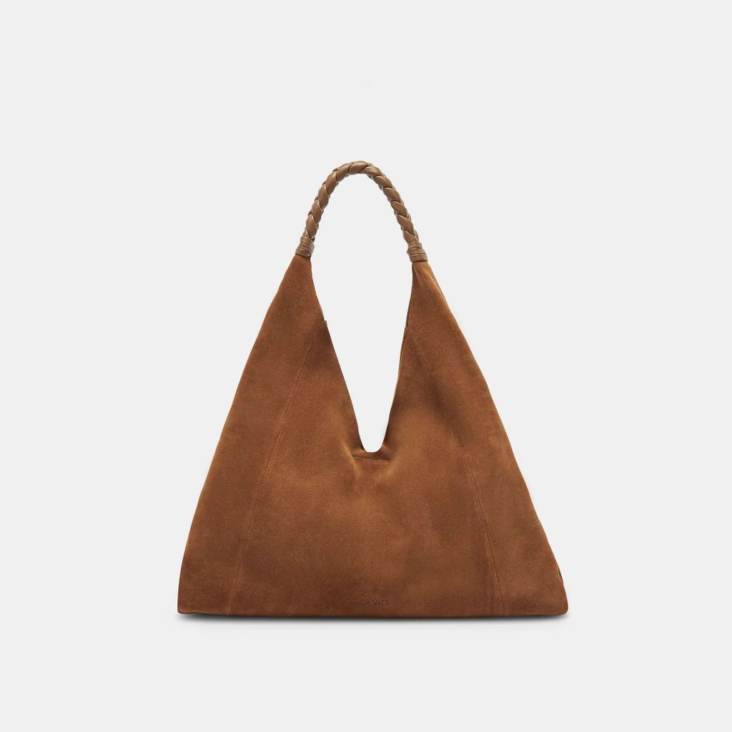 MIA TOTE TOBACCO SUEDE | DolceVita.com