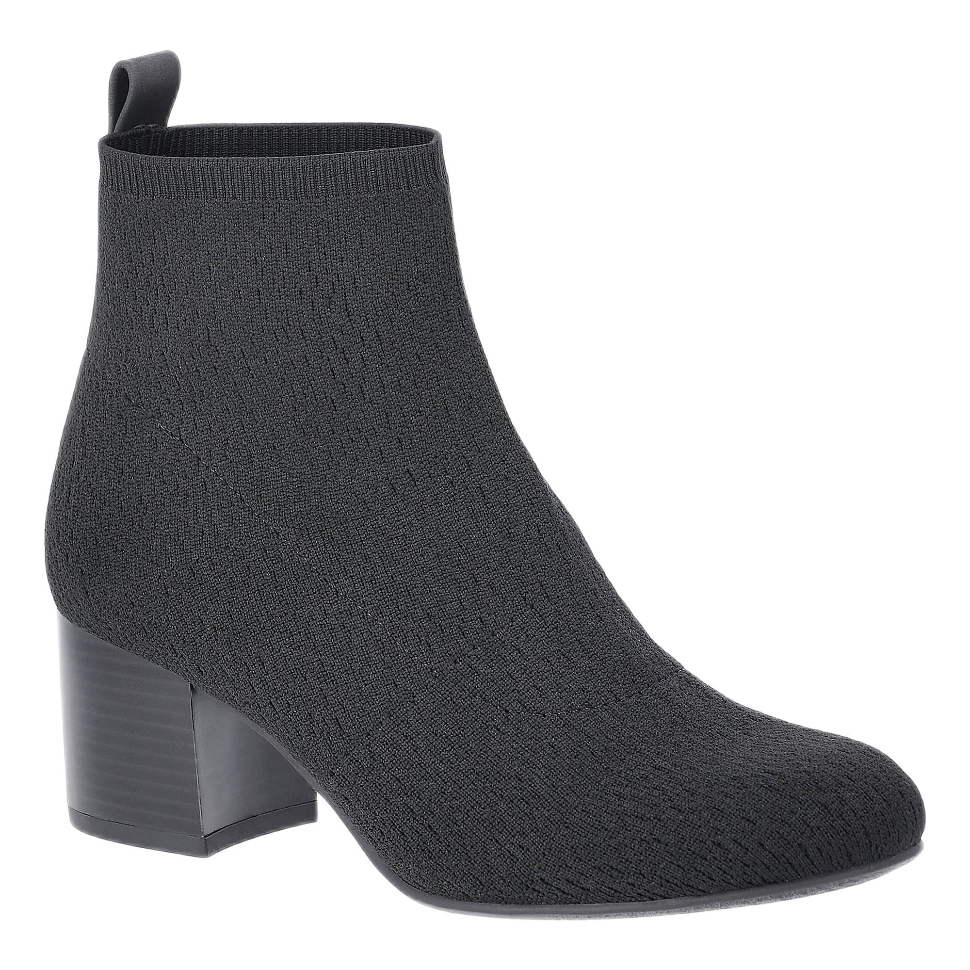 Time and Tru Women s Comfort Knit Booties Sizes 6-11 | Walmart (US)