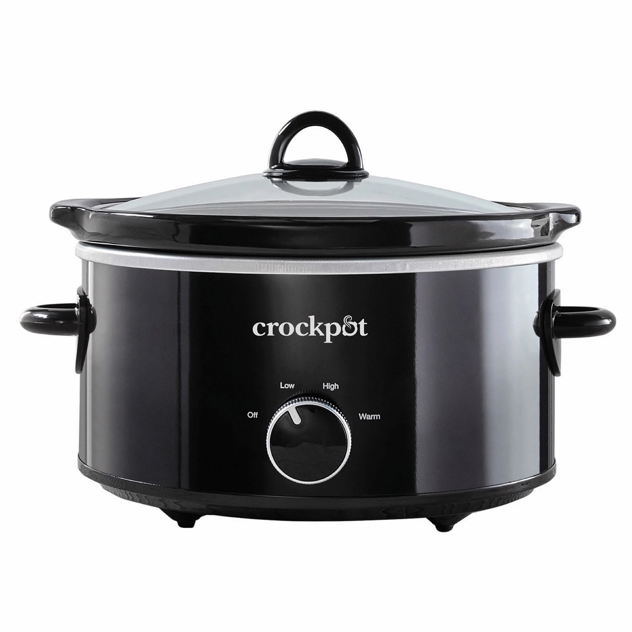 Crock-Pot 4-Quart Classic Slow Cooker, Black - Walmart.com | Walmart (US)