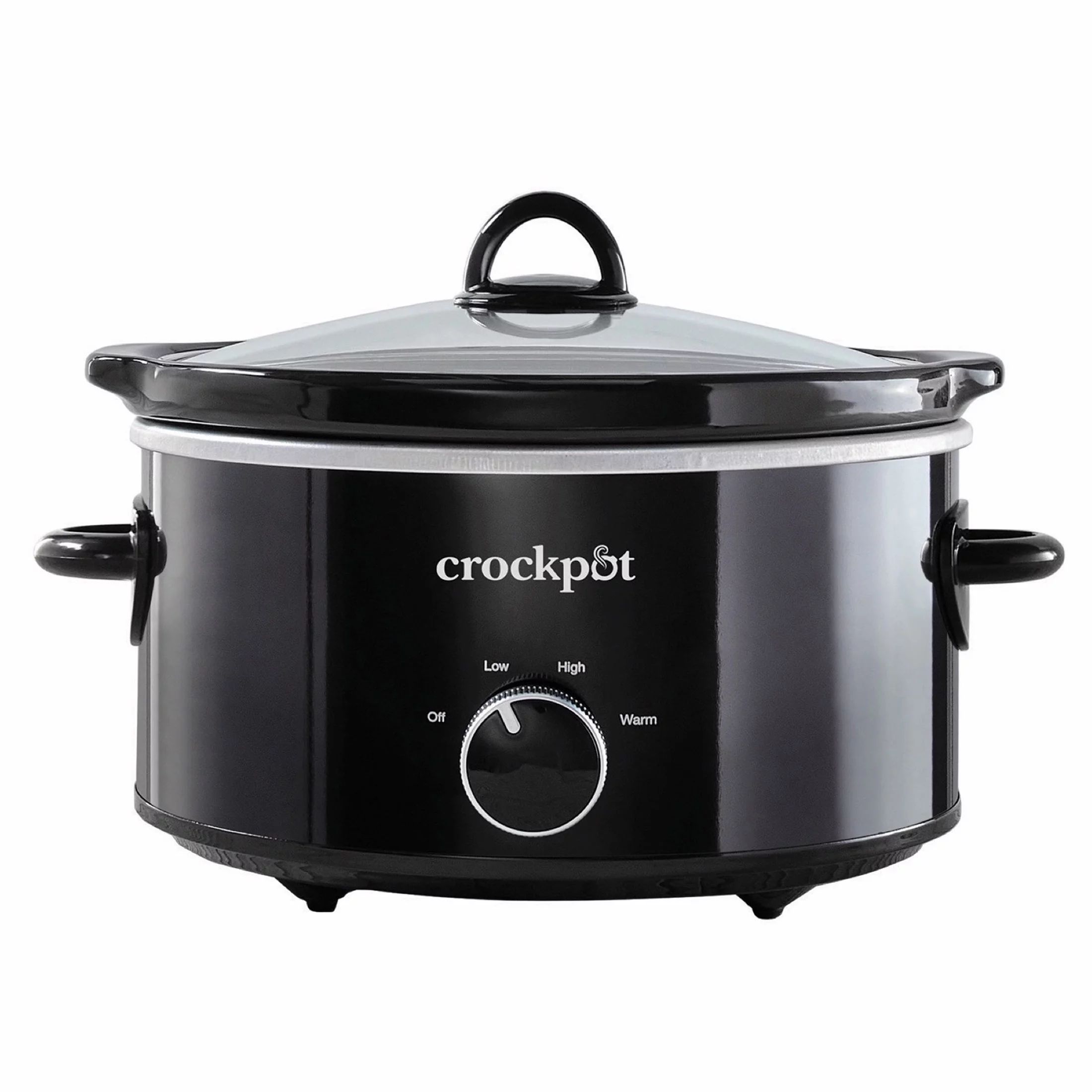 Crock-Pot 4-Quart Classic Slow Cooker, Black | Walmart (US)