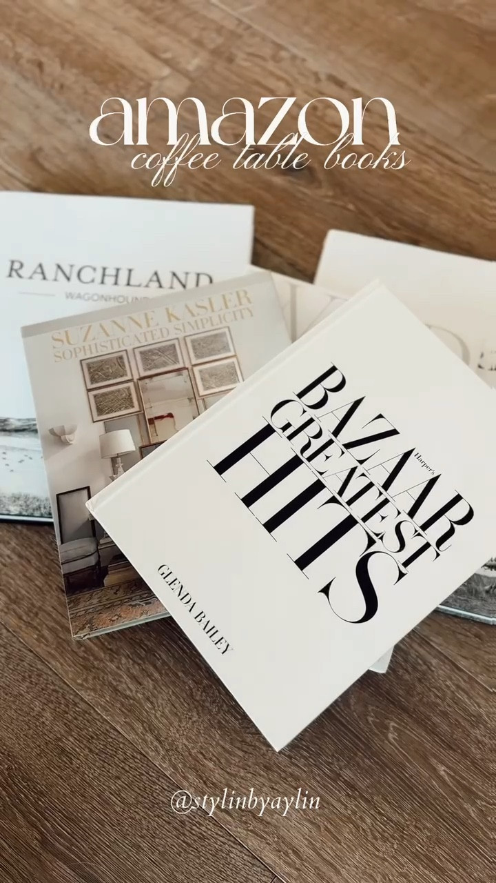Amazon coffee table books! #StylinbyAylin #Aylin 

#LTKFindsUnder100 #LTKStyleTip #LTKHome