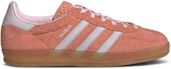adidas Gazelle Indoor Womens Wonder Clay Gum Size | Amazon (US)