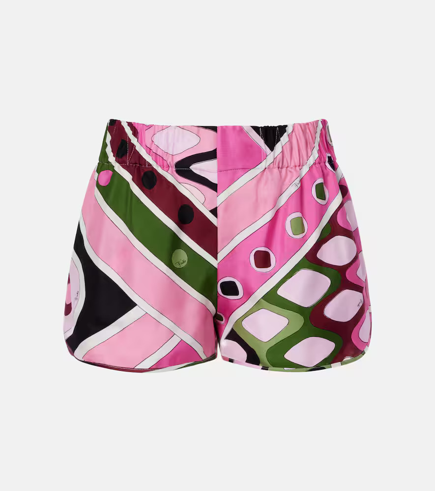 Pucci Printed silk shorts | Mytheresa (US/CA)
