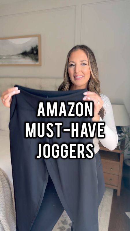 Amazon must have joggers with a wide flat waistband they are bump friendly and super comfortable! 

I am 16 weeks pregnant wearing a medium. 



#LTKbump #LTKfindsunder50 #LTKVideo