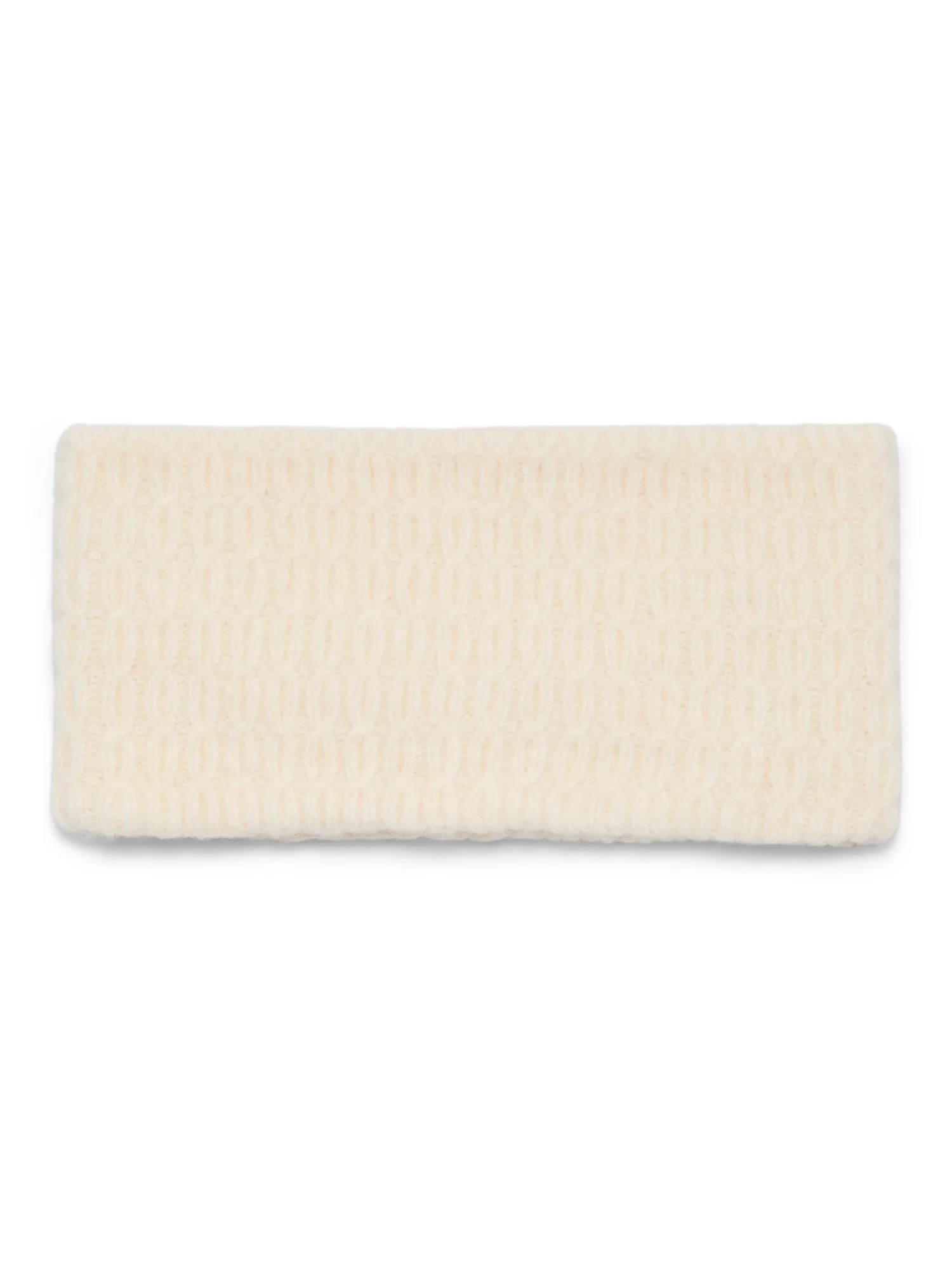 Time and Tru Women's Cable Headband, One Size, White | Walmart (US)