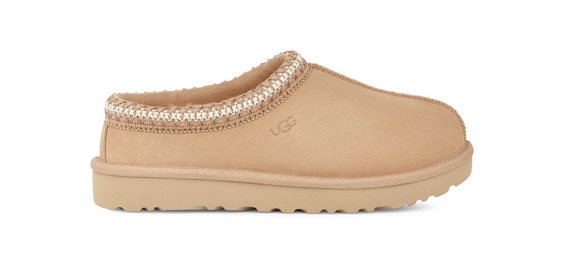 UGG Women's Tasman Slipper Sheepskin Slippers in Driftwood, Size 5 | UGG (US)