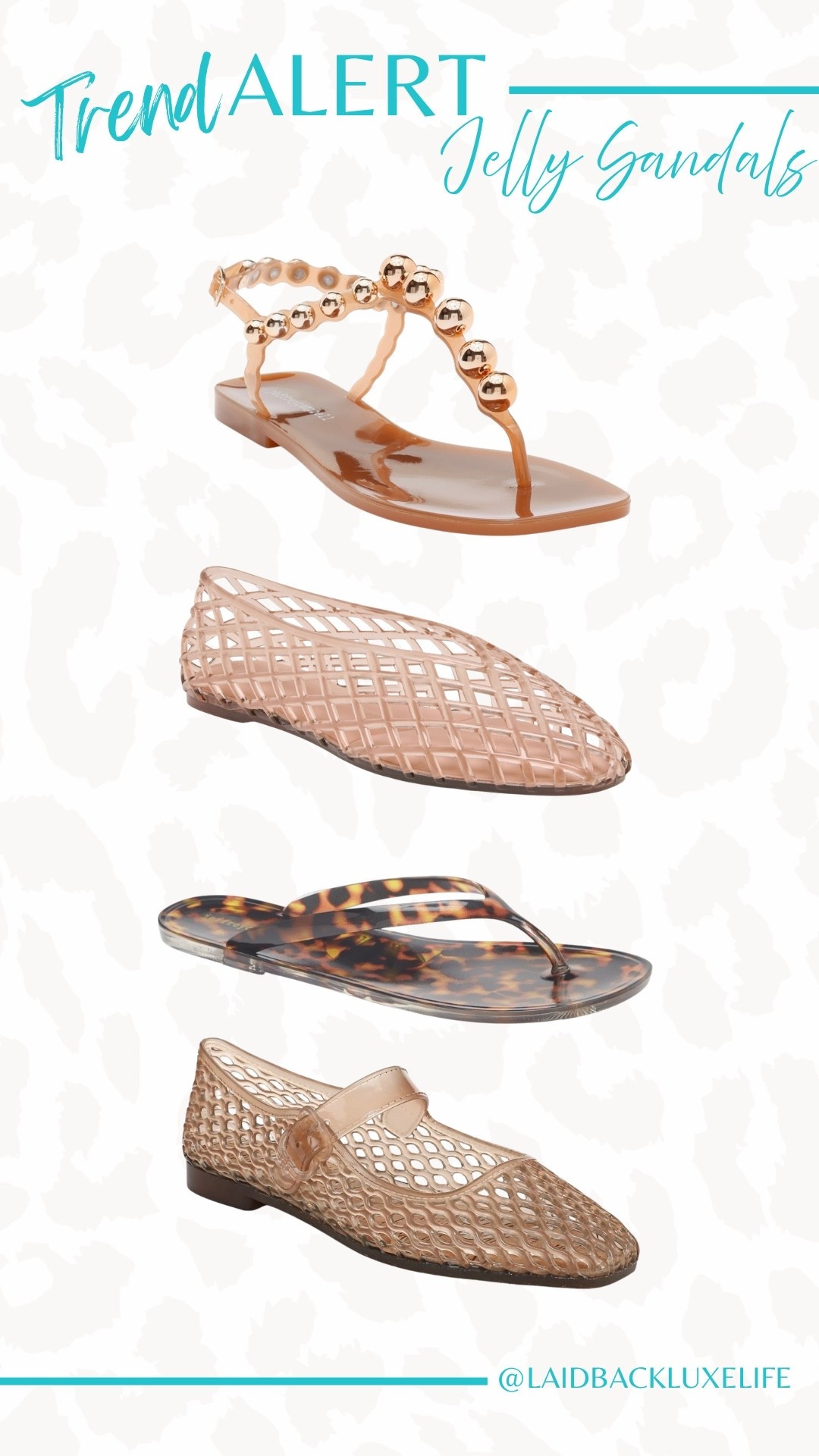 Jelly, sandals trend alert, spring break, clear jellies, shoe crush @nordstrom #LaidbackLuxeLife

Hey Beautiful! Feel free to comment on this post if you have any questions! 🫶🏽

Follow me for more fashion finds, beauty faves, lifestyle, home decor, sales and more! So glad you’re here!! XO, Karma

#LTKSwim #LTKootd #LTKTravel