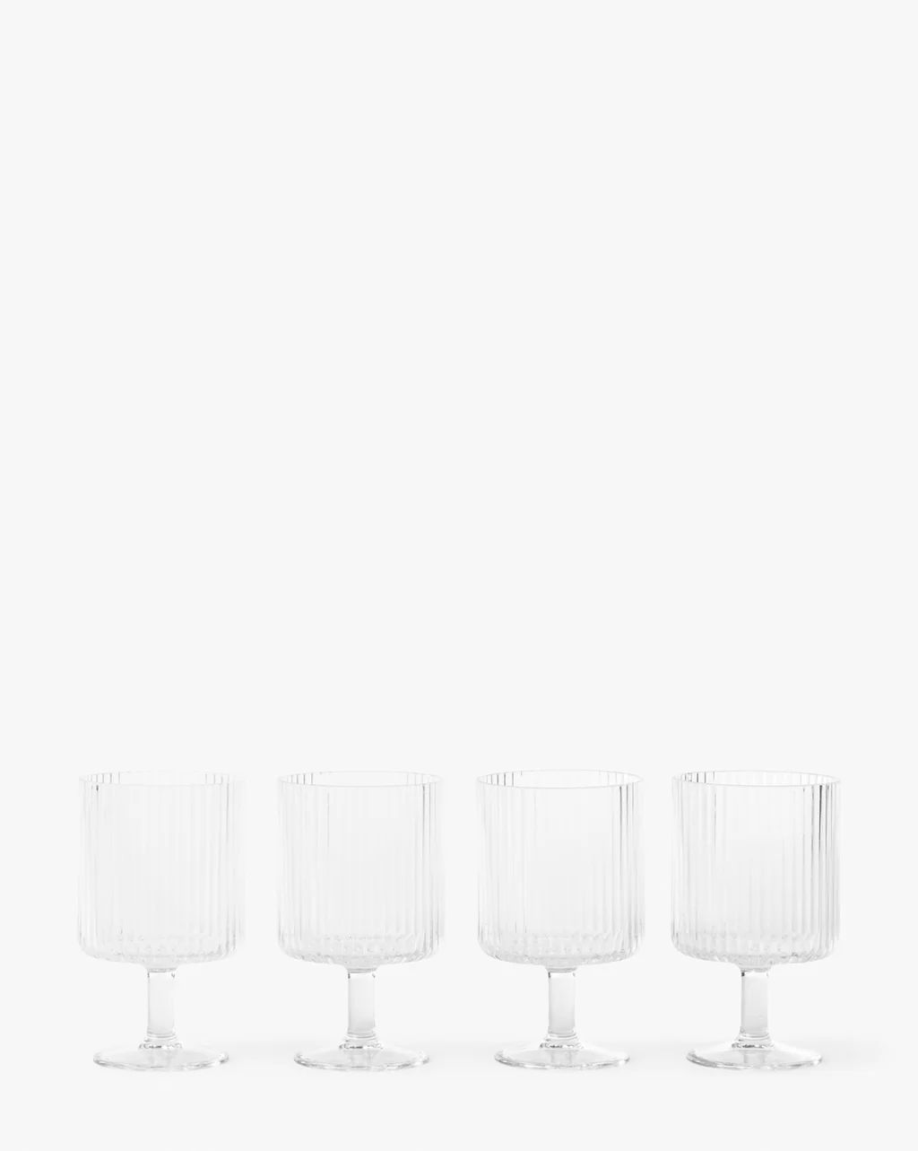 Sanibel Acrylic Goblets (Set of 4) | McGee & Co. (US)