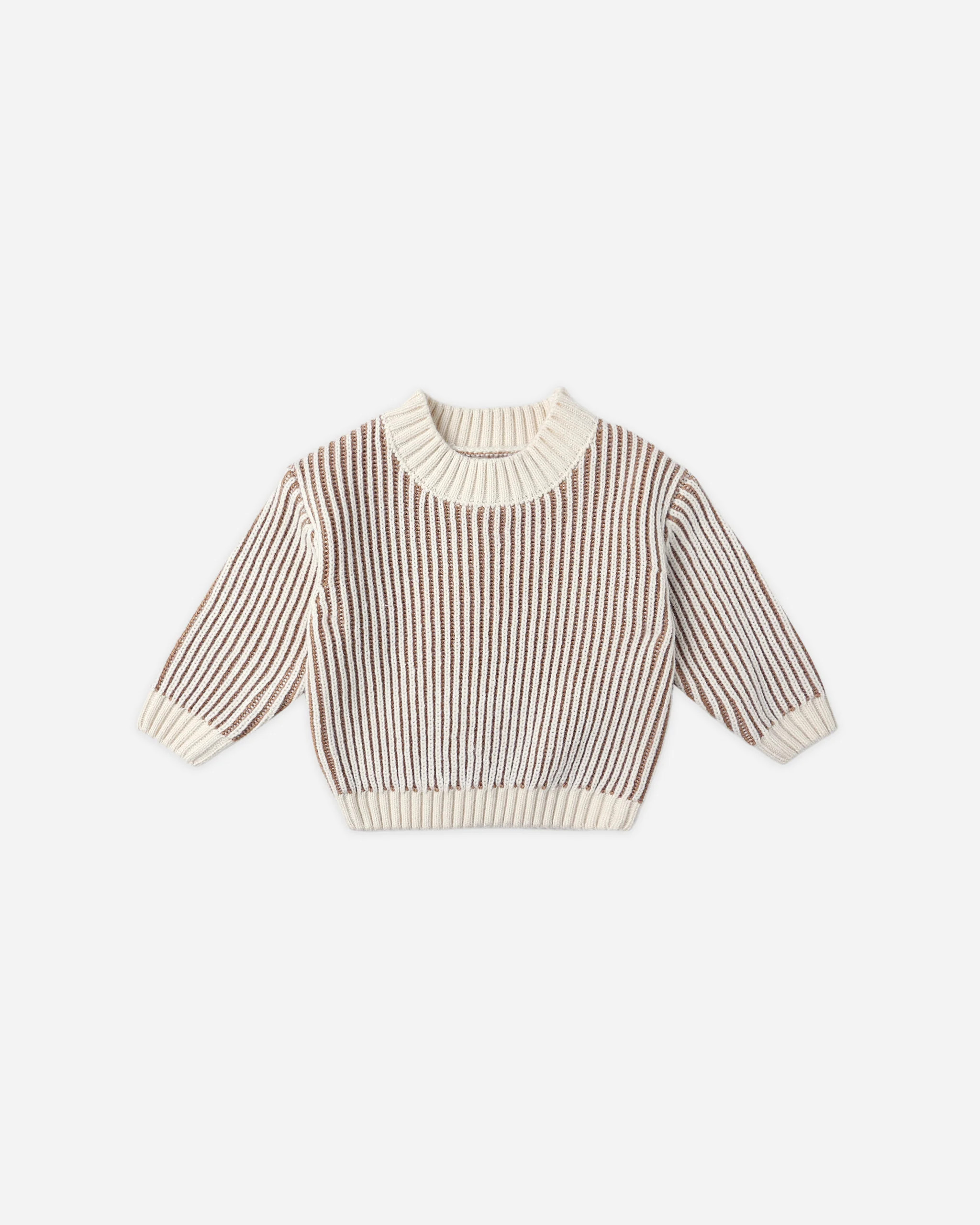 Relaxed Knit Sweater || Gold | Rylee + Cru