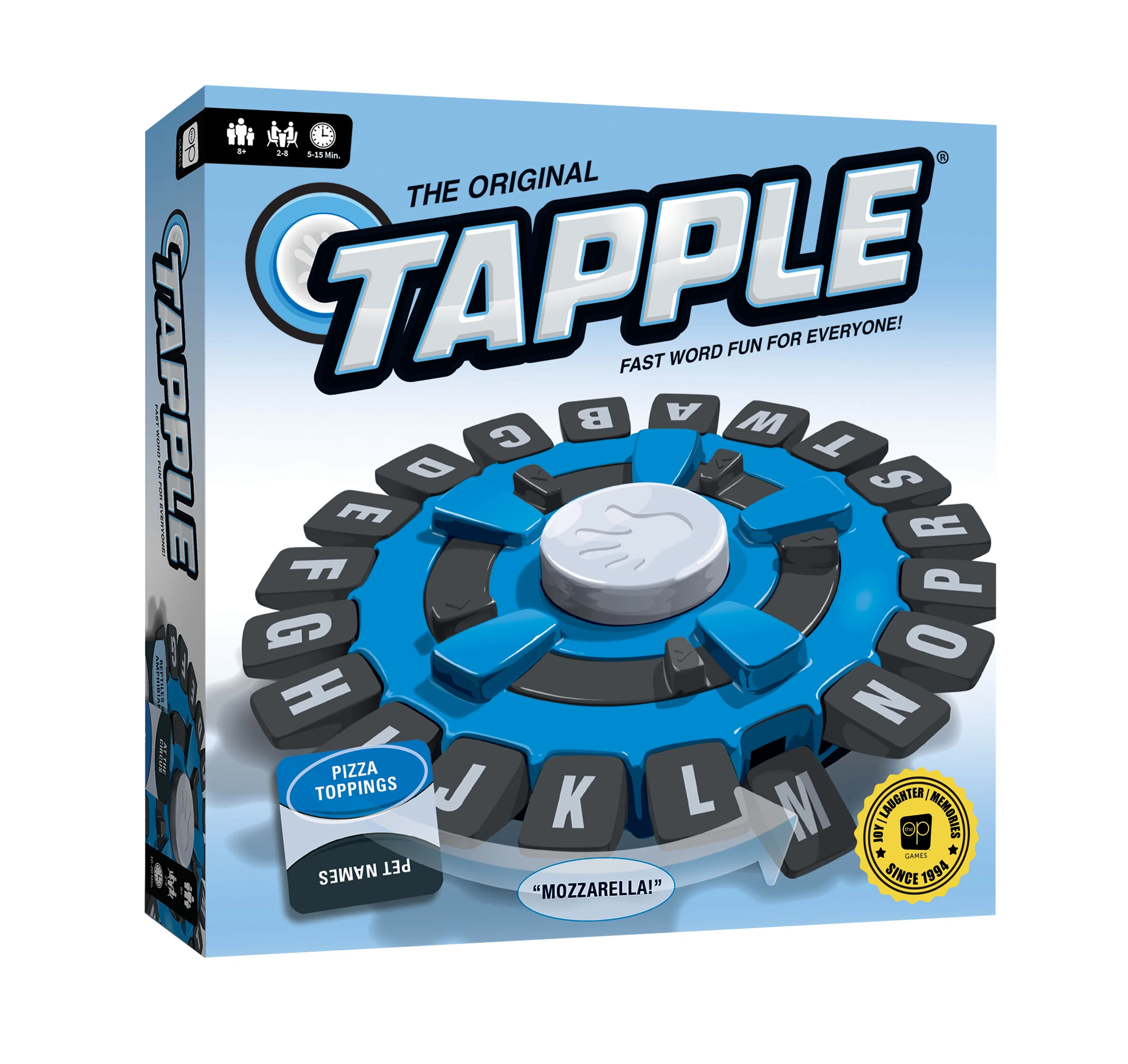 Tapple Word Game by USAopoly, Fast-Paced Family Board Game, 2 - 8 Players Ages 8 and up | Walmart (US)