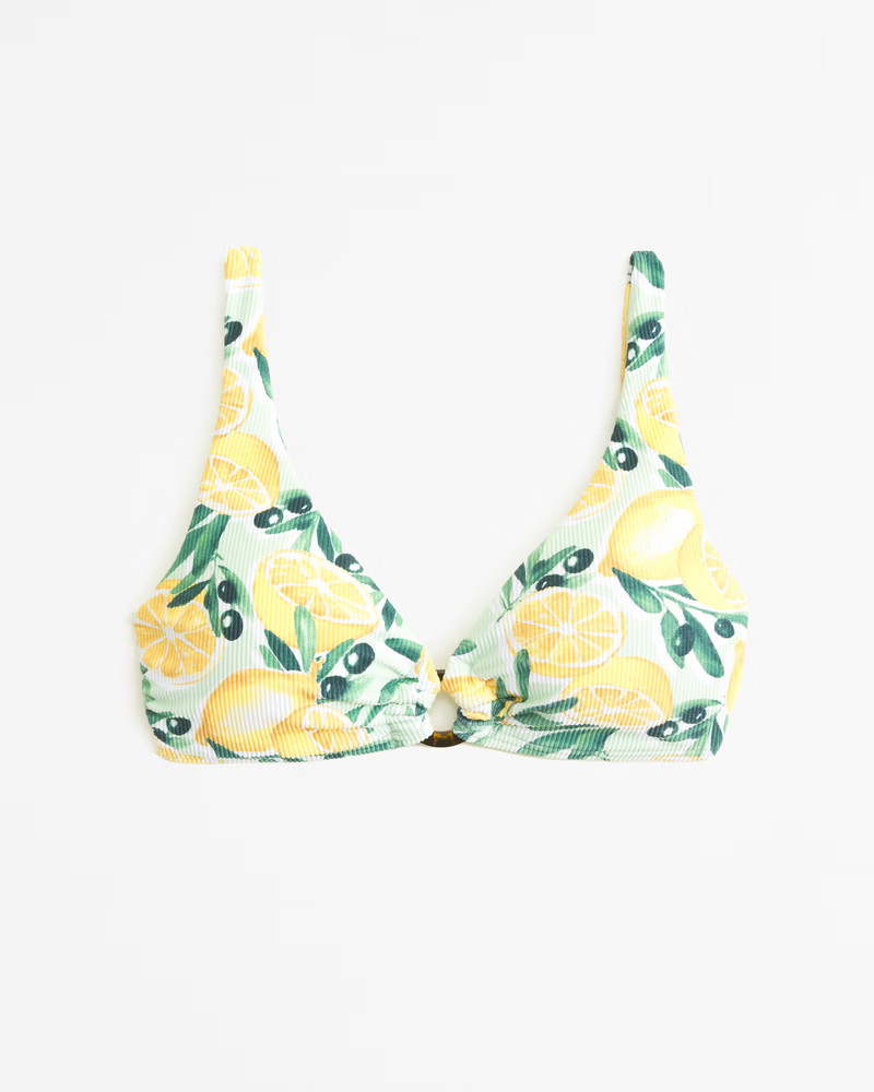 Women's O-Ring High Apex Bikini Top | Women's New Arrivals | Abercrombie.com | Abercrombie & Fitch (US)