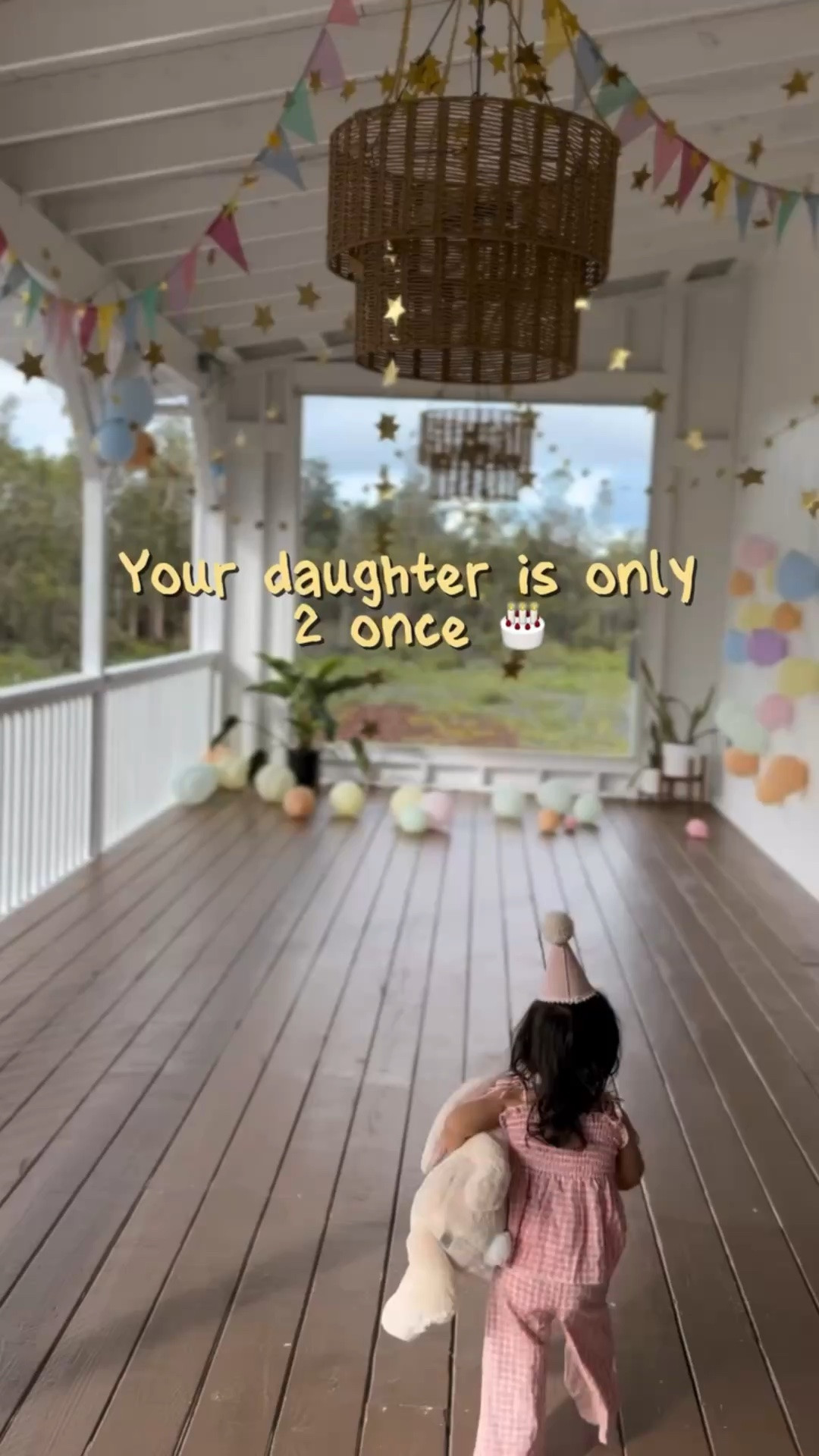 My baby is no longer a baby,  and I cannot fathom the idea that she’s now a toddler 🥲

#toddlerbirthday #twoyearsold #babygirlbirthday #momlifemoments #birthdayreel