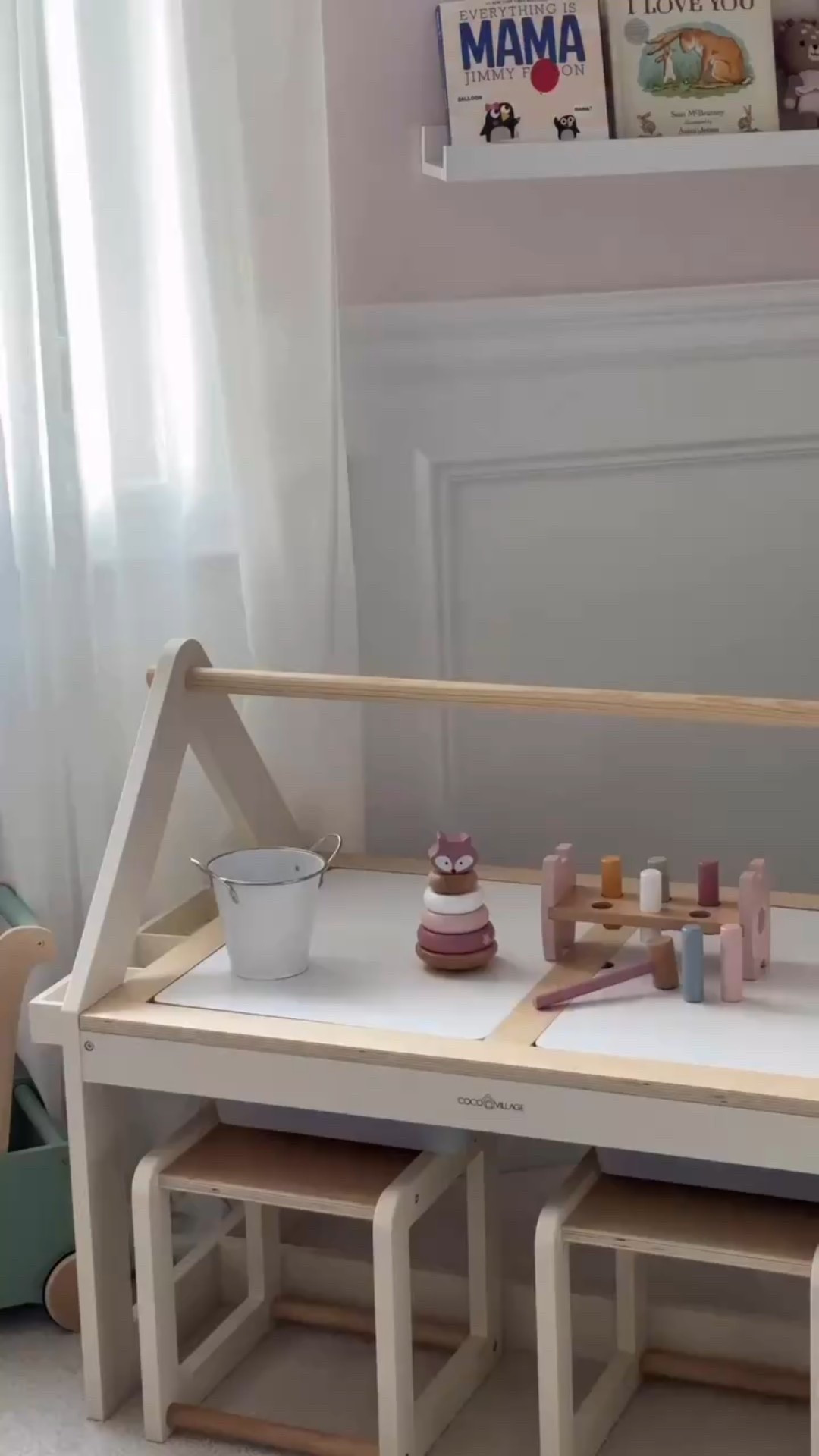 🚨Our favourite toys, as a mom of a 19 month old toddler:

1. Anything stackable! These stacking toys are the perfect size for her little hands and the stacking cups double as bath or beach toys. 

2. Wooden xylophone, Olivia loves hearing the sounds from the xylophone and it’s stinkin’ cute. 

3. Wooden peg and hammer set, this one is so good for fine motor skills and concentration. This one keeps her SO busy!

4. @cocovillage wooden activity table. This table has been a favourite of Olivia’s for a while now. She’s been using it since she was able to stand. Now that she’s older she uses it more for imaginative play, the 2 little cars and trees are her favourite part. We love a toy that continues to get a lot of use! 

I try to avoid battery operated toys where I can - don’t get me wrong, we do have some battery operated toys that she loves. But these wooden toys keep her just as busy! We also do a toy rotation so she is not overwhelmed with the options and has time to enjoy each toy without the temptation of grabbing a new one. 

If you see something you like, I’m happy to send you a link 🔗 I linked what I could on my LTK and Amazon Storefront 🥰