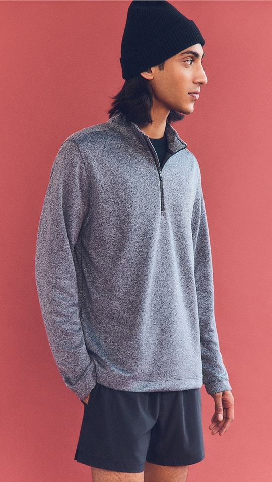 Rhone Commuter 1/4 Zip Sweatshirt | SHOPBOP | Shopbop