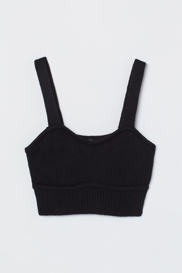 Knit Crop Top | H&M (US)