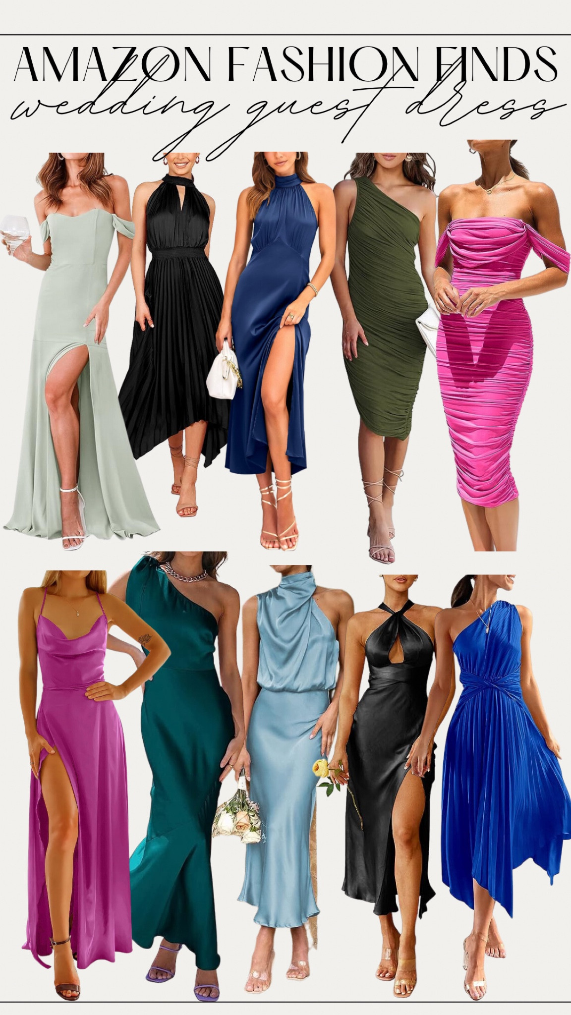 Amazon fashion finds: wedding guest dresses #weddingguest #summerdresses #amazonfashion

#LTKwedding #LTKunder50 #LTKstyletip