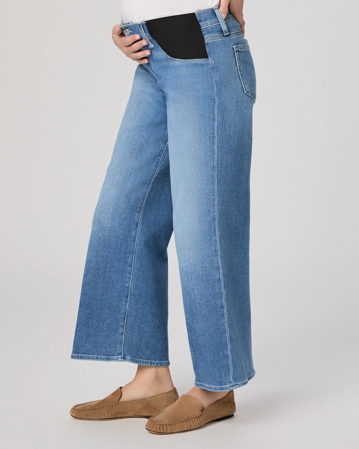 Anessa Maternity Wide Leg Jean | Paige