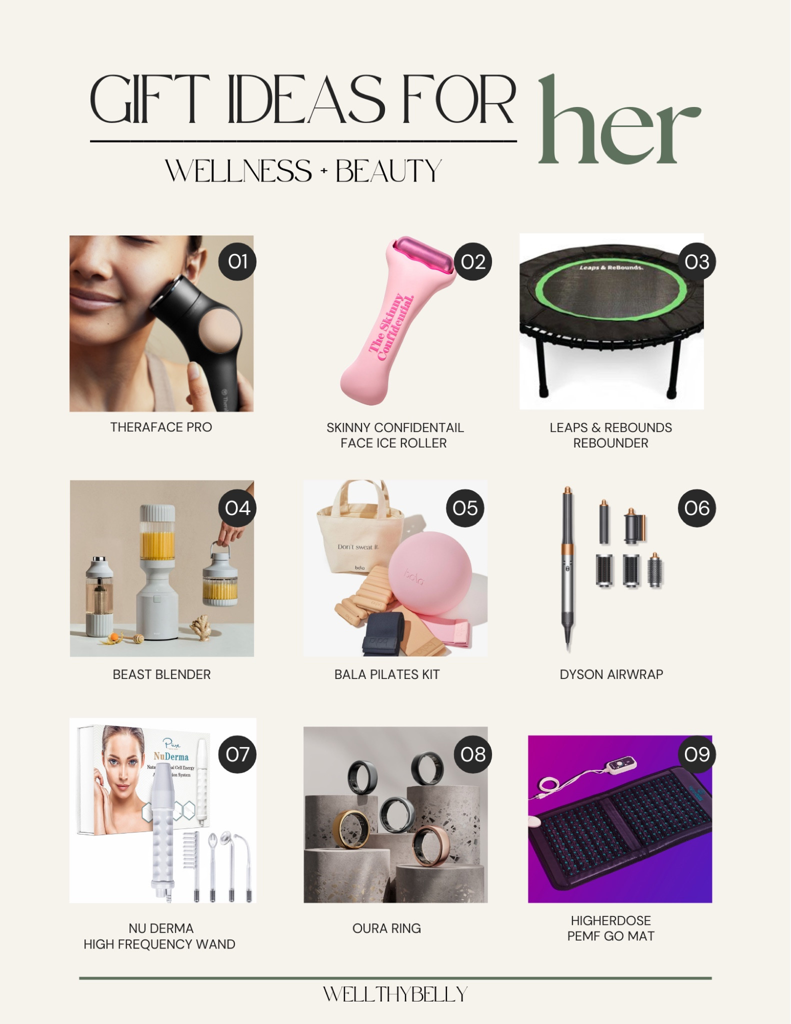 WELLNESS + BEAUTY GIFT GUIDE FOR HER ✨

#LTKCyberweek #LTKHoliday #LTKbeauty