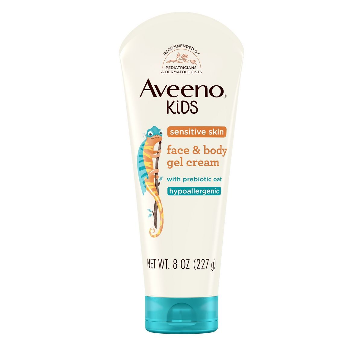 Aveeno Kids Sensitive Skin Face & Body Gel Cream, Clinically Proven 24 Hour Hydration, Lightweigh... | Target