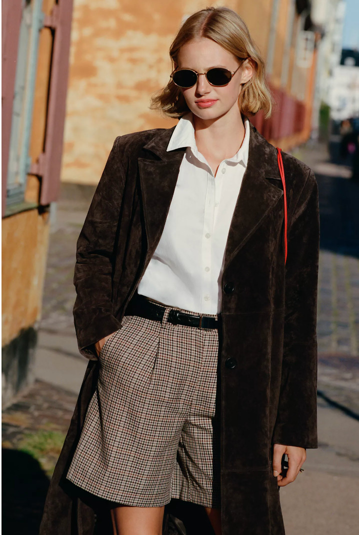 Love the polished look of trousers but need something cooler and easier to wear in warm weather? ✨ The Maeve High-Rise Low-Slung Trouser Shorts give you that elevated tailored look while keeping your outfit effortless. Pair them with a fitted tank, blouse, blazer, or sandals for chic workwear, brunch, vacation, or everyday summer outfits. Tap to shop these high-rise trouser shorts and upgrade your warm-weather wardrobe! 

 #LTKgrwm #LTKootd #LTKOver40