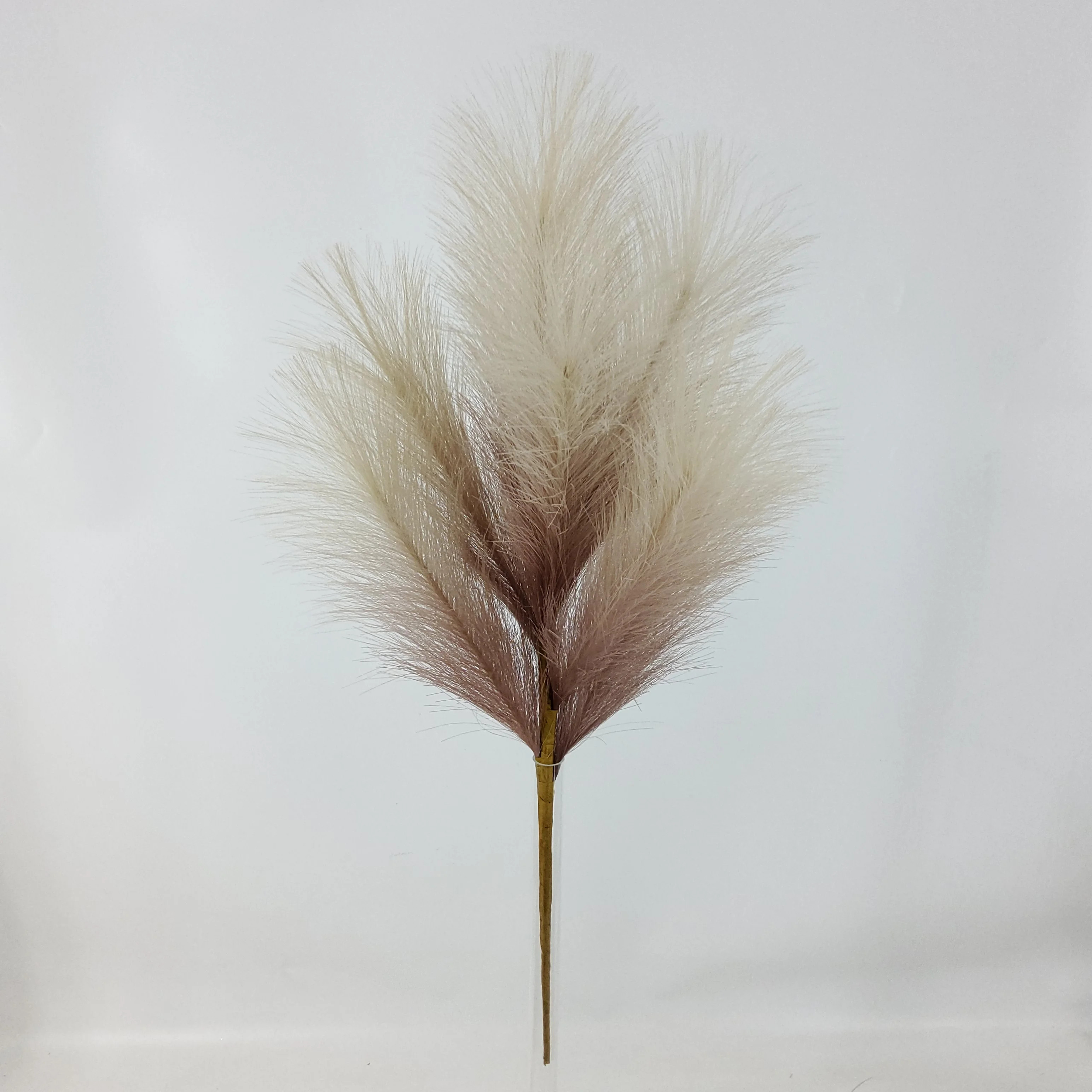 Mainstays 21in Indoor Artificial Pampas Grass Bush, Tan Color. Weight 0.09Lbs. Pot Not Included. | Walmart (US)