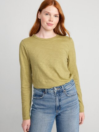 EveryWear Long-Sleeve T-Shirt for Women | Old Navy (US)