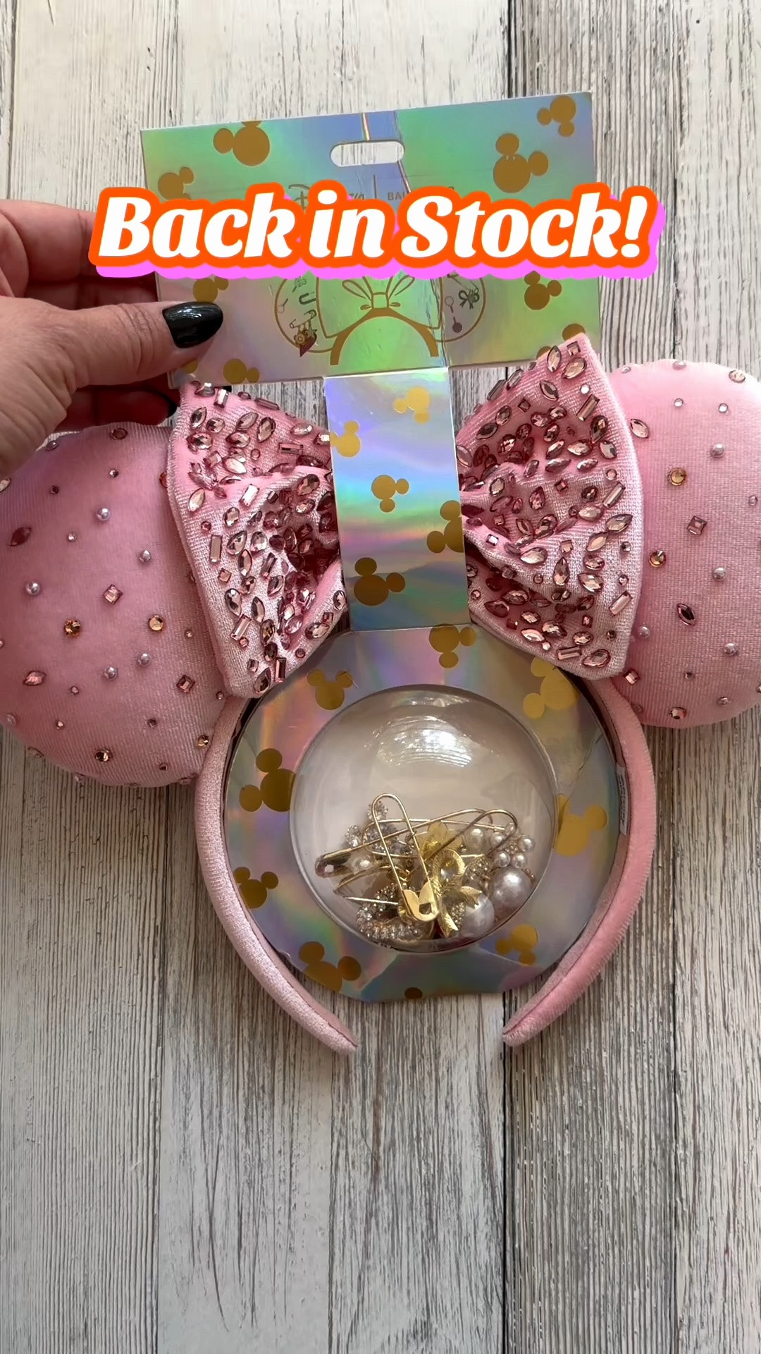 ✨ BACK IN STOCK! ✨ And these Disney x BaubleBar Minnie Mouse charm ears are just TOO good! 🎀💕✨

Make it Minnie. Make it YOU! 🐭💖 These pink velour ears are covered in faceted pink gems and come with 8 interchangeable charms + 6 pins so you can mix, match, and create your own magical look!

From sparkling bows and hearts to a ladybug, flower, stars and more, there are SO many ways to customize these beauties. 🎀✨

If you missed them the first time, this is your sign to grab them before they disappear again! 🛍️✨

#DisneyEars #BaubleBarDisney #MinnieMouse #DisneyStyle #DisneyFinds

#LTKootd #LTKdayinmylife #LTKHome