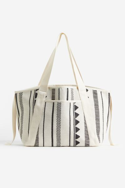 Jacquard-weave Shopper | H&M (US + CA)