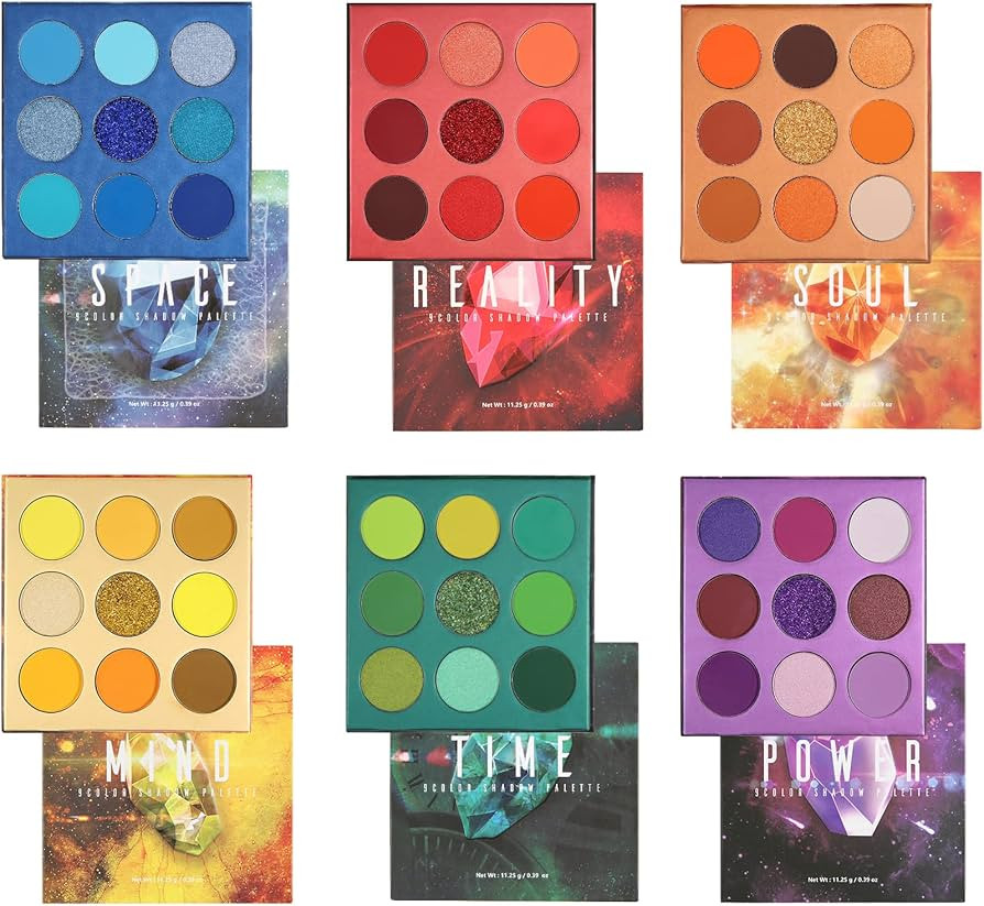 docolor Gemstone Eyeshadow Palette 54 Colors Eye Shadow Matte Glitter Professional Makeup Eye Sha... | Amazon (US)