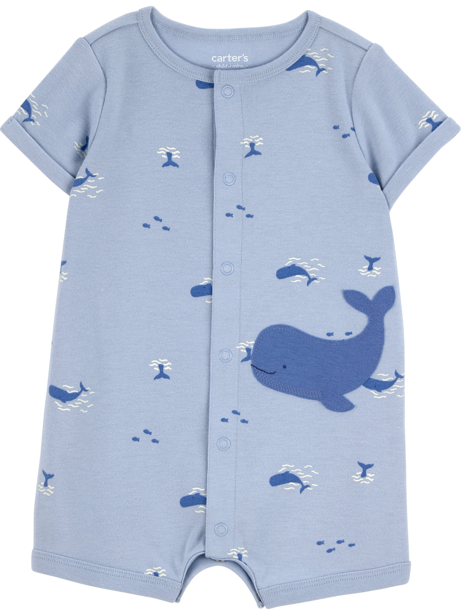 Carter's Child of Mine Baby Boy Romper, 0/3-24 Months | Walmart (US)