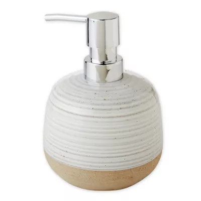 SKL Home Chadwick Stripe Lotion Dispenser | Bed Bath & Beyond | Bed Bath & Beyond