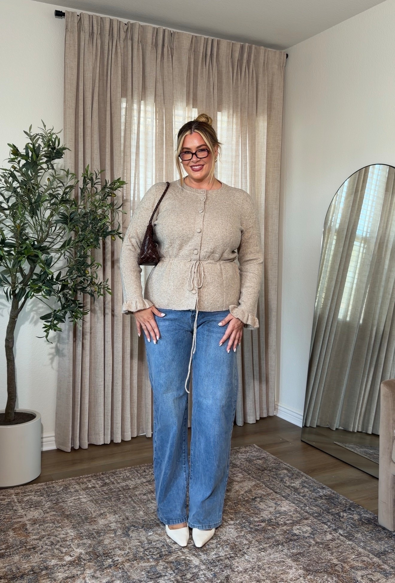 workwear from Amazon! Wearing an xl in this top & a xxl extra long in these jeans!

#LTKootd #LTKMidsize #LTKTall