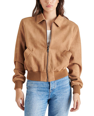 Women's Anouk Faux-Suede Bomber Jacket | Macy's Canada