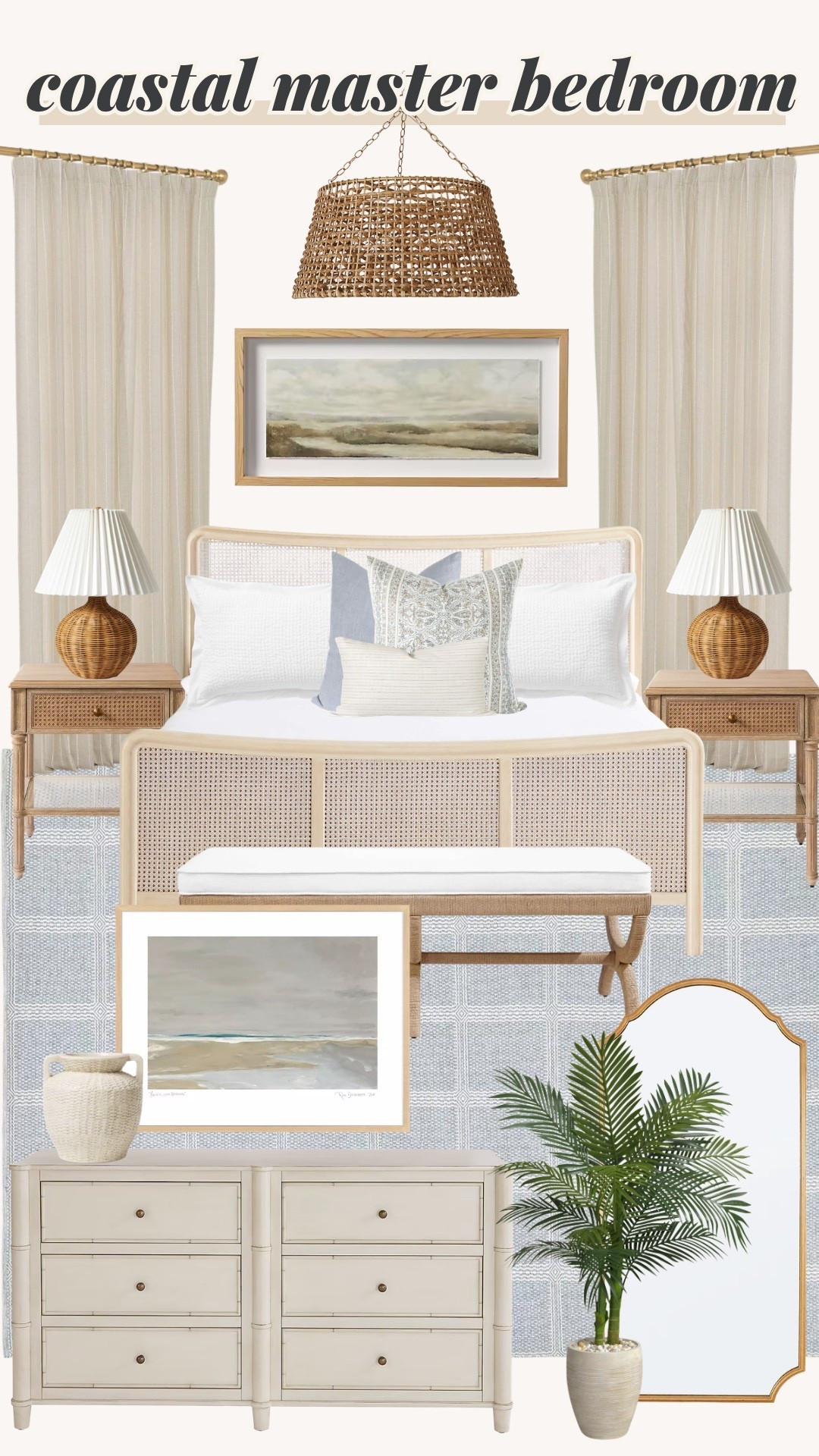 coastal master bedroom, coastal bedroom decor, beach house bedroom, coastal chic bedroom, nautical bedroom style, serene bedroom aesthetic, neutral coastal decor, light airy bedroom, linen bedding coastal, white and wood bedroom, rattan bedroom decor, wicker accents bedroom, ocean inspired bedroom, soft beige bedroom, coastal retreat bedroom, seaside master suite, relaxed coastal style, beachy bedroom inspiration, layered neutral bedding, calming bedroom design

#LTKHome #LTKSeasonal #LTKU