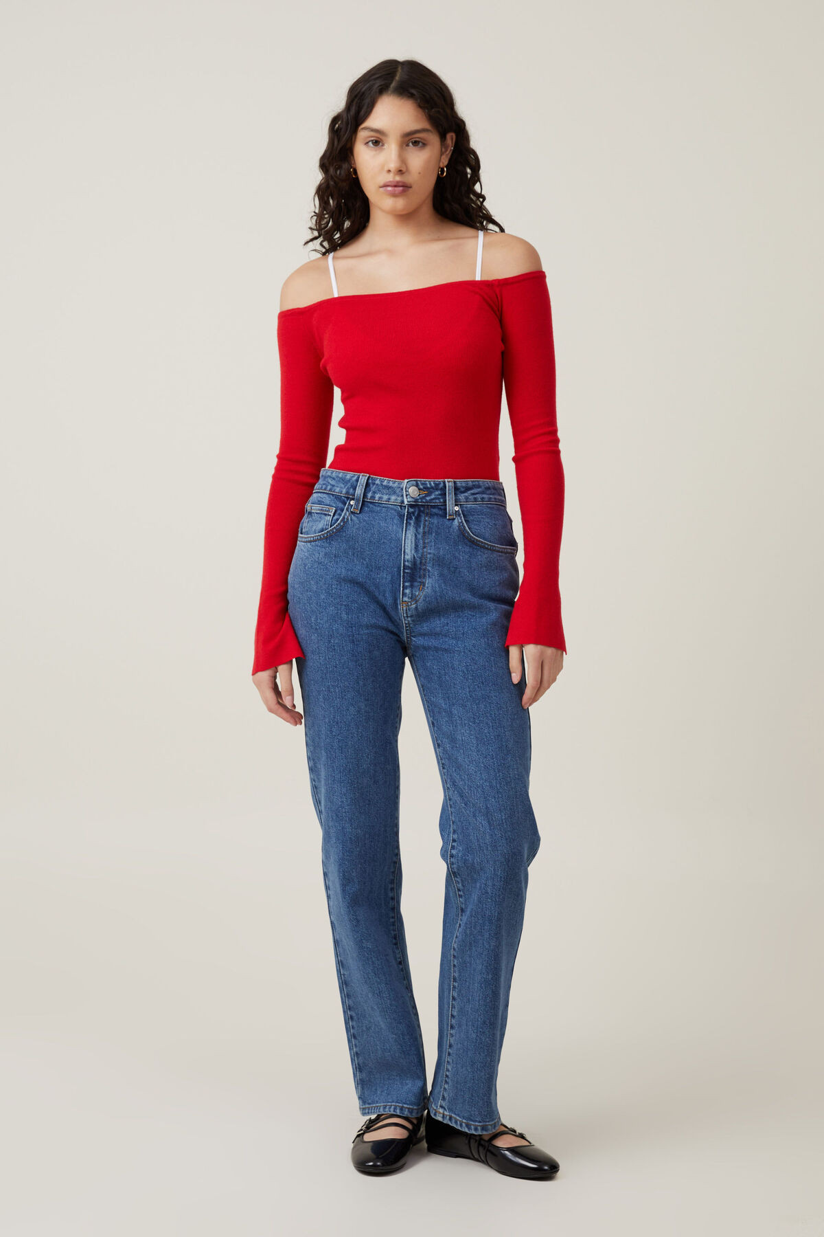 Everfine Split Sleeve Off Shoulder | Cotton On (ANZ)