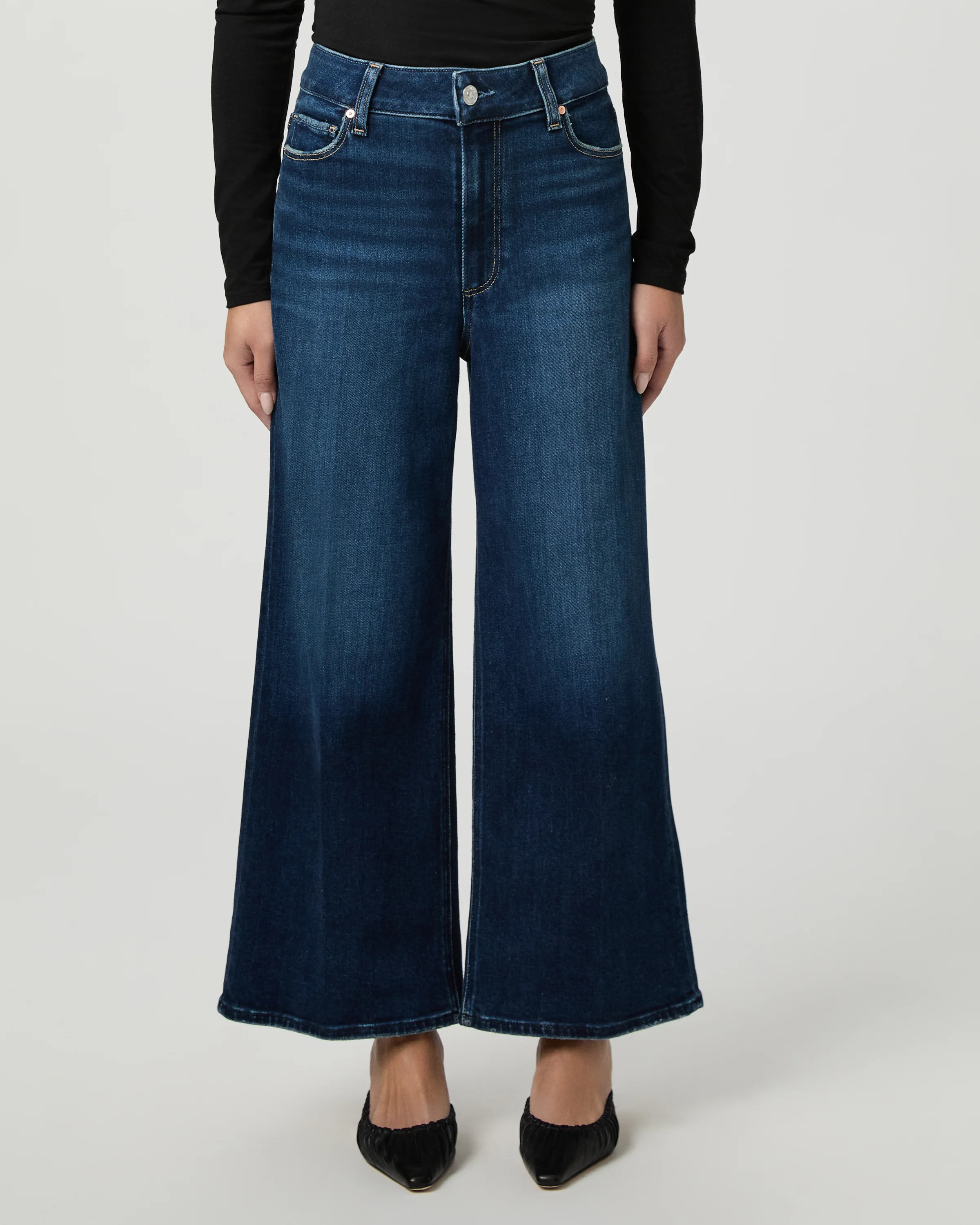 Anessa Petite Wide Leg Jean | Paige