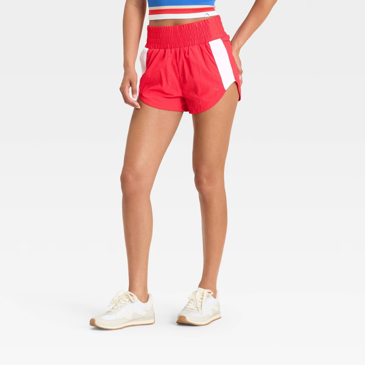 Women's Woven High-Rise Contrast Shorts - JoyLab™ | Target