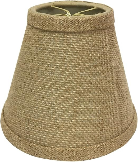Royal Designs Deep Empire Clip on Chandelier Lamp Shade, Linen Beige, 3"" x 6"" x 4.25""" (CS-999... | Amazon (US)