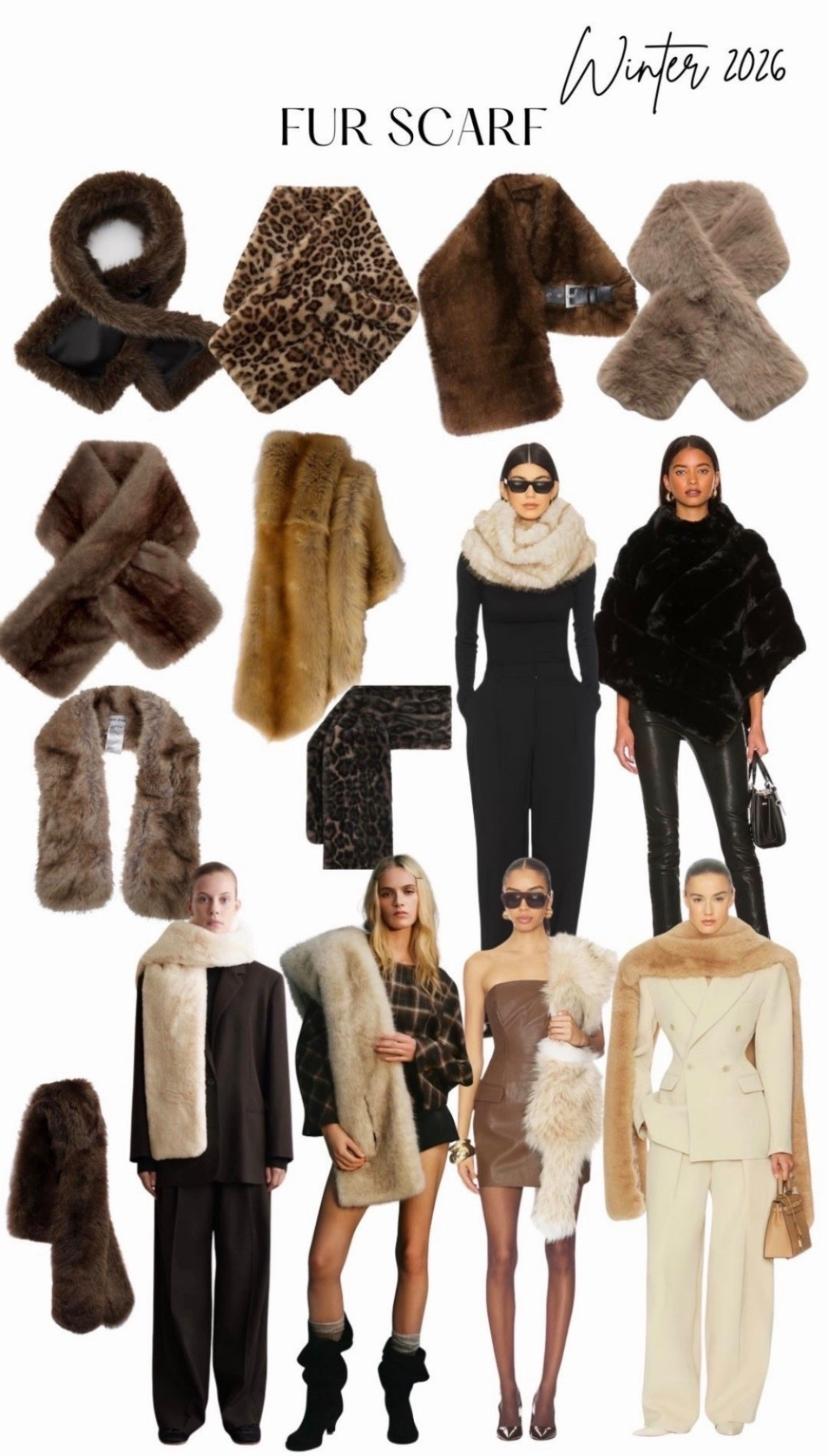 Winter trends 2026: faux fur scarfs 
#scarf #furscarf #fur #faux #fauxfur #zara #revolve #freepeople #miumiu #trends #trend #winter 

#LTKSeasonal #LTKFindsUnder100 #LTKootd

#LTKHoliday #LTKCyberWeek #LTKGiftGuide