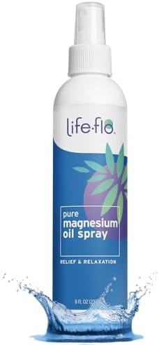 Life-Flo Pure Magnesium Oil for Feet and Body - 100% Pure Magnesium Spray from The Zechstein Seab... | Amazon (US)