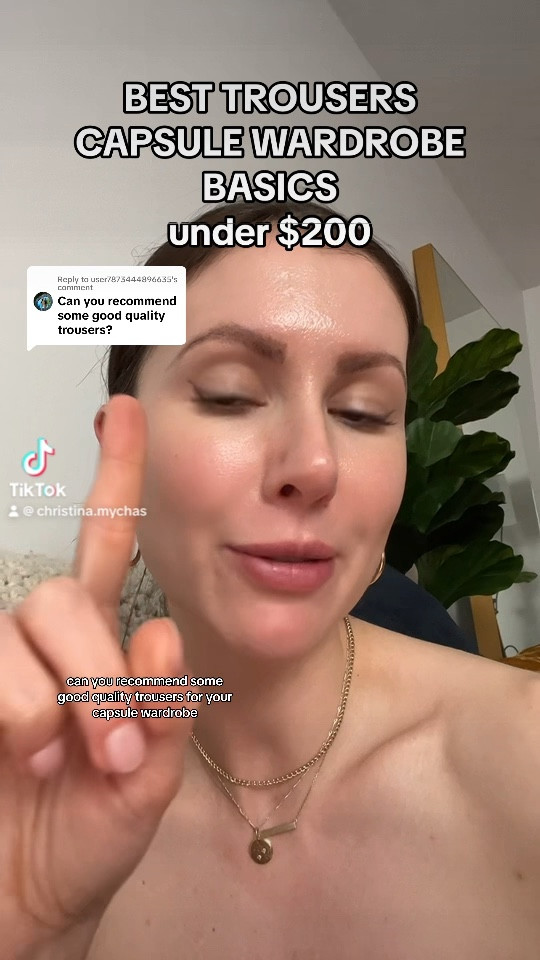 Capsule wardrobe basics: trousers for under $200